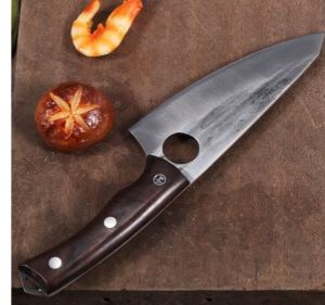 Forging slaughtering skinning butchering butchering cattle sheep and fish knives meat cutting ring picking small curved knives forging skinning and fish-opening knives
