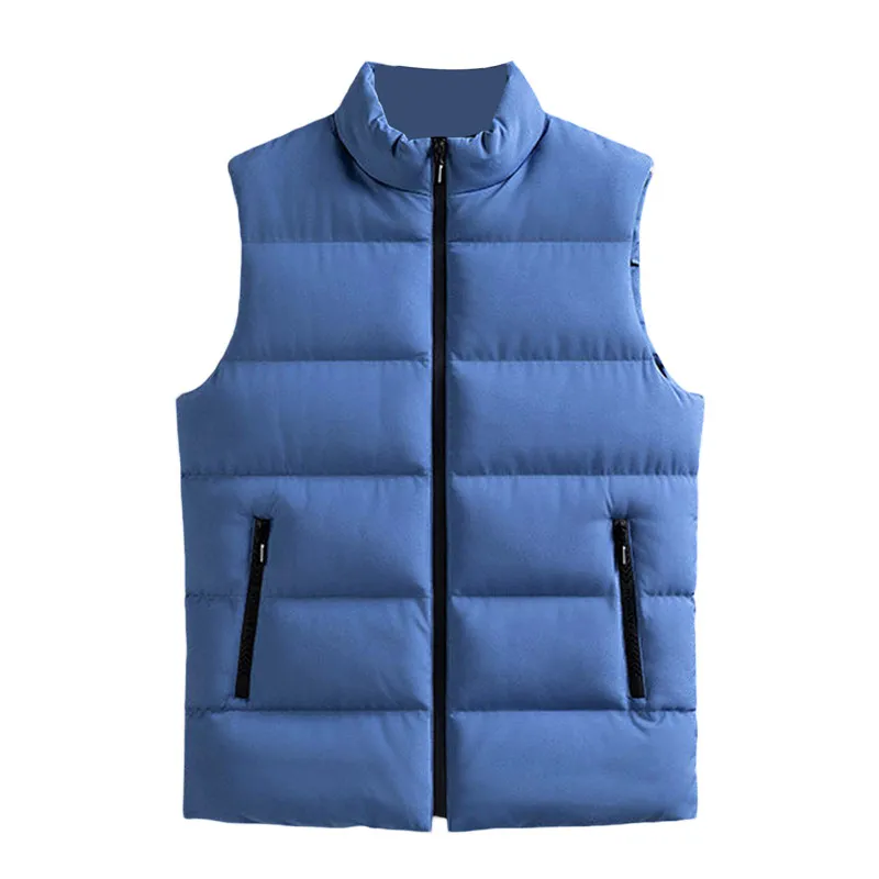 Men's Winter Warm Quilted Vest Body Warmer Sleeveless Padded Jacket Coat  Outwear