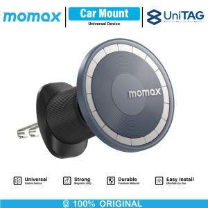 Momax Holder HP Mobil For iPhone Android Easy MoVe Magnetic Car Mount MagSafe Dudukan Air Vent