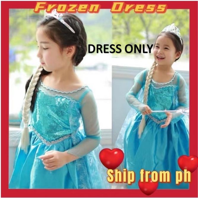 Elsa dress lazada best sale