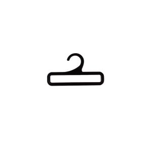 20Pc Simple Rectangular Multifunctional Hanger Storage Rack Mini Hanger Saving Space Clothes Hanger