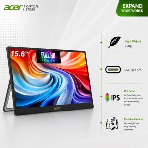 [Portable Monitor] Acer PM1 Series PM161Q B1 15.6 FHD IPS Type-C Portable Monitor