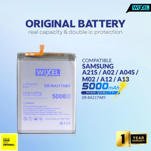 WIXEL Baterai Samsung Galaxy A21S / A02 / A04S / M02 / A12 / A13 EB-BA217ABY A217F Double Power Original Batrai Batre Battery HP Handphone Ori Dual