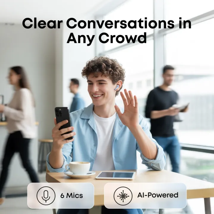 [New Arrive] Tai nghe bluetooth ANC Soundcore R60i NC by Anker | Hires Audio | Chống ồn đến 52dB | Pin 50h | Phiên dịch AI, Model: D1202 | BigBuy360 - bigbuy360.vn