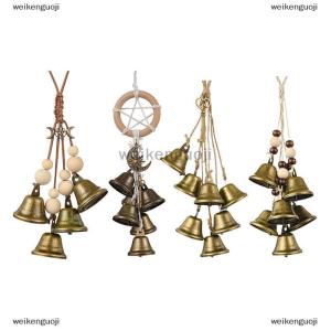 [COD] weikenguoji Witch Bell Hanging Decor Witch Bells For Door For Protection Vintage Halloween Doorbell Decoration Magic Witch Wind Chimes