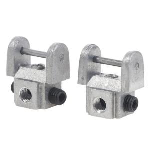 2pcs Steel Blade Conversion Adapters Scroll Blade Holders Fixture Kit for Woodworking Metal Construction Tool