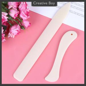 [Creative] 2Pcs Bone Folder Craft Tools Leather Scoring Folding Creasing Paper Accessory