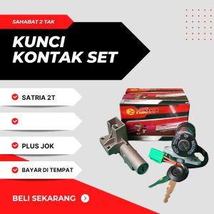 KUNCI KONTAK SATRIA 2TAK + JOK YUZAKA