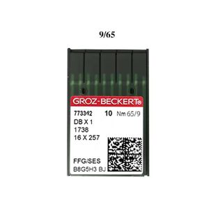GROZ BECKERT DVX43 Industrial Sewing Machine Needles for Piping Machine Groz Beckert DBX1 1738 16X257 Sewing Machine Needles Compatible with JUKI DDLBROTHER DB2