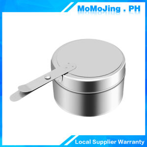 Stainless Steel Fuel Holder 6cm Chafing Dishes Fuel Holder Buffet Warmer For Camping