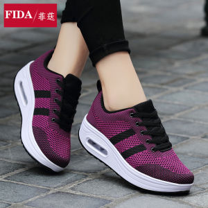 Free Shipping New WomenS Shoes Air Cushion Shoes WomenS Casual Shoes Fashionable And Trendy Thick-Soled Height-Increasing Shoes Rocking Shoes
