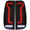 ไฟท้าย ไฟท้ายแต่ง LED รุ่น นิสสัน นาวารา NISSAN NAVARA D40 ปี 2005 - 2013 สีสโม็ก ข้าง ซ้าย + ขวา จำนวน 1 คู่. 