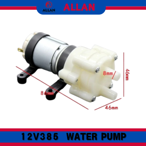 ALLAN Water Pump 385 12V Dc Water Pumping Motor Mini Water Pump Machine For Showers Water Dispensers