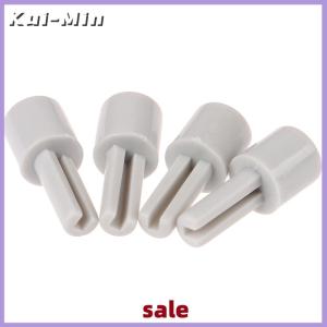 Kui-Min 2/4pcs Mixer Potentiometer Lengthening Shaft Grey Plastic Extension Shaft