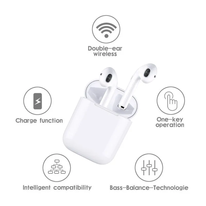 i9s TWS Headset Bluetooth Wireless Sport True Earphone Tws i9s