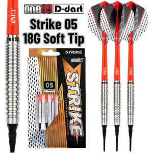 ONE80 SOFT TIP DART - 18G HD STRIKE 05 80% TUNGSTEN SOFT TIP DARTS (ARROW DART LEMBUT)