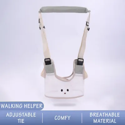Toddler Baby Walker Stand Up Learning Walking Learning Walking Training No Body Bending Interaction Walking Belt Handle