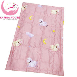 Nệm cho bé mẫu giáo tiểu học 80x140cm vải Tencel nằm mềm mát không hầm nóng nhiều họa tiết dễ thương giúp bé yêu ngon giấc