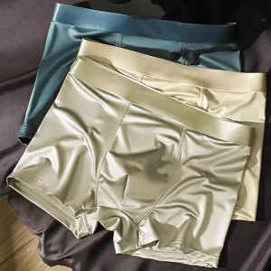 ชุดชั้นในผู้ชาย ทนทาน แฟชั่น กางเกงบ็อกเซอร์ สะดวกสบาย 4 ชิ้น ล้างทําความสะอาดได้ แห้ง ใกล้กับร่างกาย