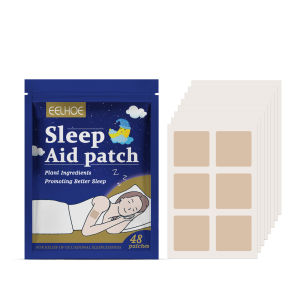 48 Pcs Sleeping Aid Patch Relieves Fatigue Improves Sleep Insomnia Natural Vitamins Stress Plaster