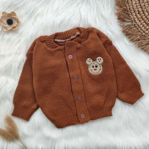 sweater rajut bayi 0-6 bulan