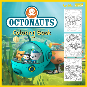 Octonauts Coloring Book – 20 Pages | Screen-Free Activity for Kids Age 4+