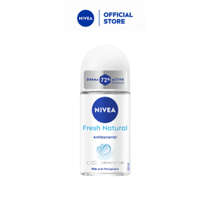 NIVEA Fresh Natural Deodorant Roll On 50ml / Women / Antiperspirant / Ubat Ketiak