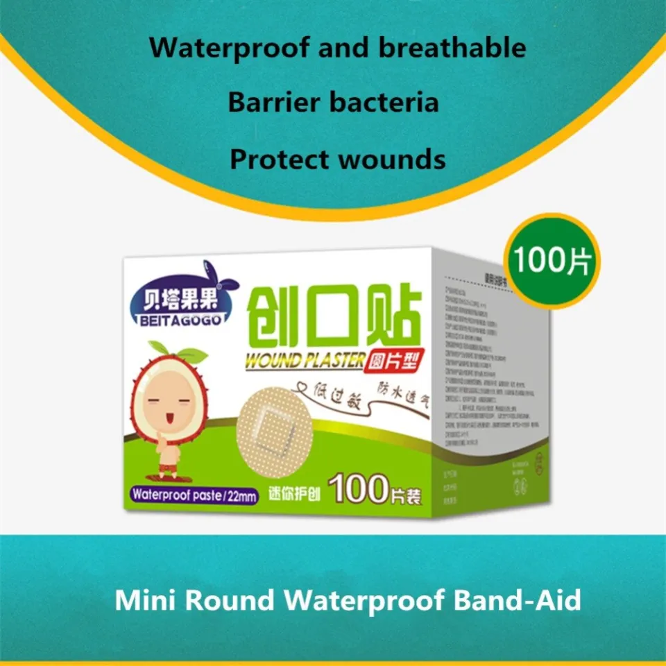 Mini Round Band Aid Skin Color Waterproof Breathable Patches
