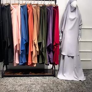 2025CODAbaya Cardigan Robe Muslim Hijab Dress Turkish Islamic Robe Kaftan Maxi Dresses Abayas For Women Solid Color Robe Sets Dress