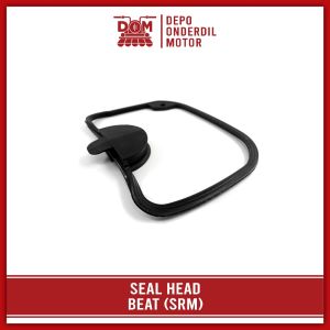 Seal Head BEAT SRM (PSP) - Sil Karet Gasket Head Cover Tutup Silinder Cop HONDA BEAT KARBU / SCOOPY