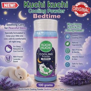 Küchi Kuchi Baby Powder 100g Gentle Cooling Powder Hug Me Bedtime Underarm & Foot