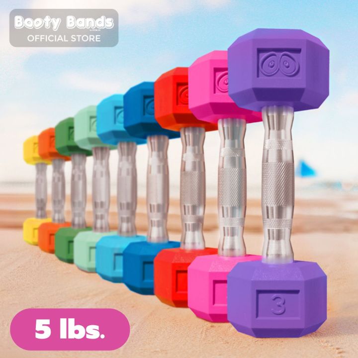 Booty bands dumbbells sale