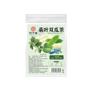 Mulberry Leaf Bitter Melon Herbal Tea Natural Winter Melon Flower Tea with Aged Frost-Harvested Leaves Detox Herbal Infusion