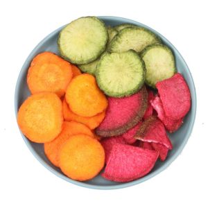 Three color radish crisps ready to eat red heart radish green radish carrot 250g 500g 三色萝卜脆片