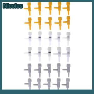 [Nicoles] 10Pcs Aquarium Air Line Tubing Volume Flow Control Valve Oxygen Air Pump Tank