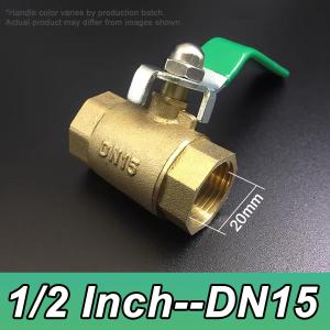 High Temp Full Brass Ball Valve 1/2 3/4 1 1.2 1.5 2 Inch Water Valve DN15 20 25 32 40 50