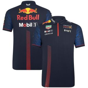 F1 team uniform T-shirt racing shirt cycling shirt short-sleeve polo shirt for men quick-drying summer workwear car uniform customizable