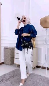 KEMEJA DENIM FIT TO XL