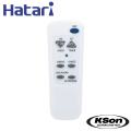 รีโมทพัดลมรวม ฮาตาริ ใช้ได้ทุกรุ่น อะไหล่พัดลม Universal Hatari Fan Remote Control. 