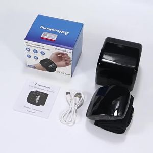 AE-grade wrist monitor with English voice function rechargeable high-precision wrist measurement device