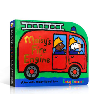 milu Original English Maisys Fire Engine 1- Toddler Toy Board Book