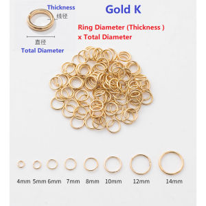 Keychain Connector Doll Keychain Ring Open Ring Jump Ring Handmade Jewellery DIY Crochet Yarn Rantai Kunci 钥匙扣开口圈钩针配件