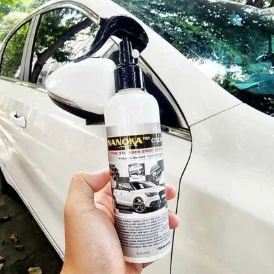 Tẩy ố kính ô tô chuyên dụng Nanoka Clean tẩy ố sơn xe ô tô chai tẩy cặn canxi kính ô tô nước rửa kính xe ô tô nước tẩy rửa đa năng tẩy ố chính hãng