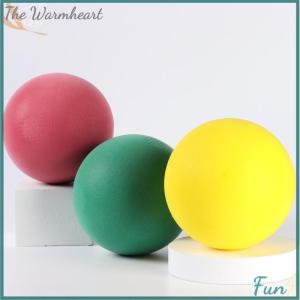 【The Warmheart】 18CM Mute Ball Baby Outdoor Toy Solid Sponge Soft Elastic Ball Childrens Indoor Noise Reduction Ball