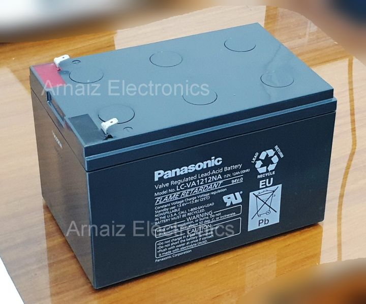 パーツ Panasonic - Panasonic 12Ah Panasonic E-Bike Battery 12V 12Ah 20hr 12 Volts 12 Ampere LC