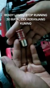 Lebih Hemat Paket Combo Laser H6 Senja Biru Plus Lampu Stop 30 Mata LED Running dan Kedip Universal Bebek dan Matic