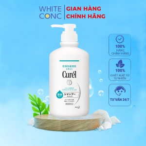 Curél dầu gội cấp ẩm chuyên sâu Curel Intensive Moisture Care Shampoo 420ml
