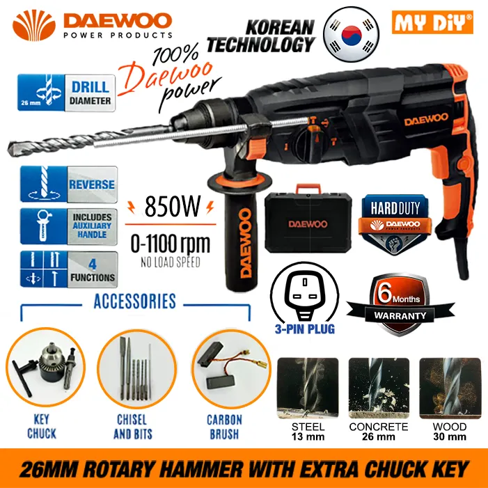 Daewoo rotary deals hammer