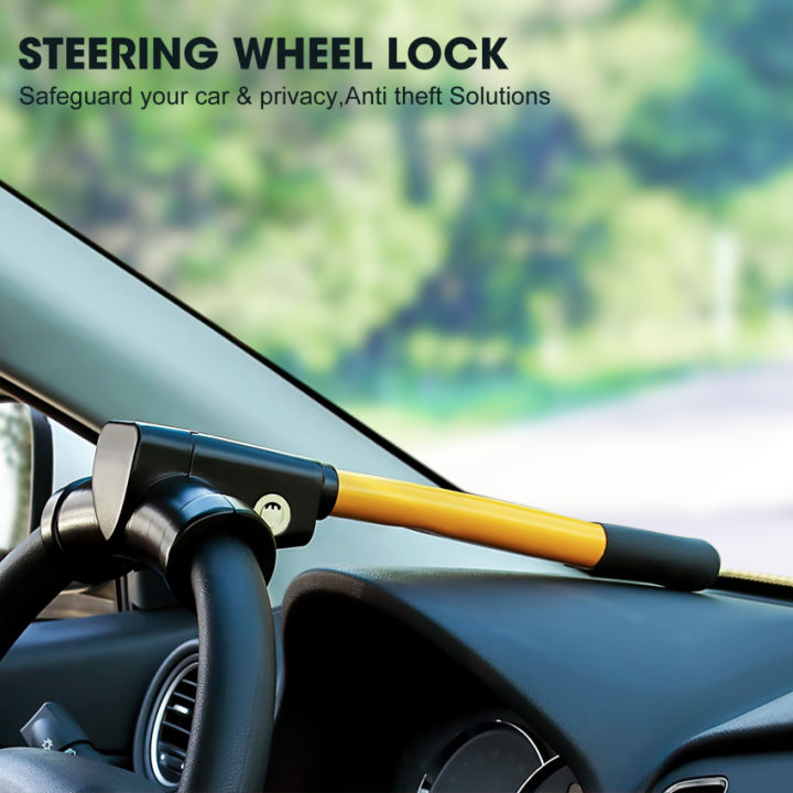 Ultimate Security Steering Wheel Lock Universal Fit for Cars and Vans