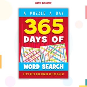 MIND TO MIND 365 Days Of Word Search A Puzzle A Day BRAIN GAME EXERCISE Spelling Exercise 英文版找词游戏 Latihan Mencari Kata Media Music & Books > Books > Learning & Education > Education